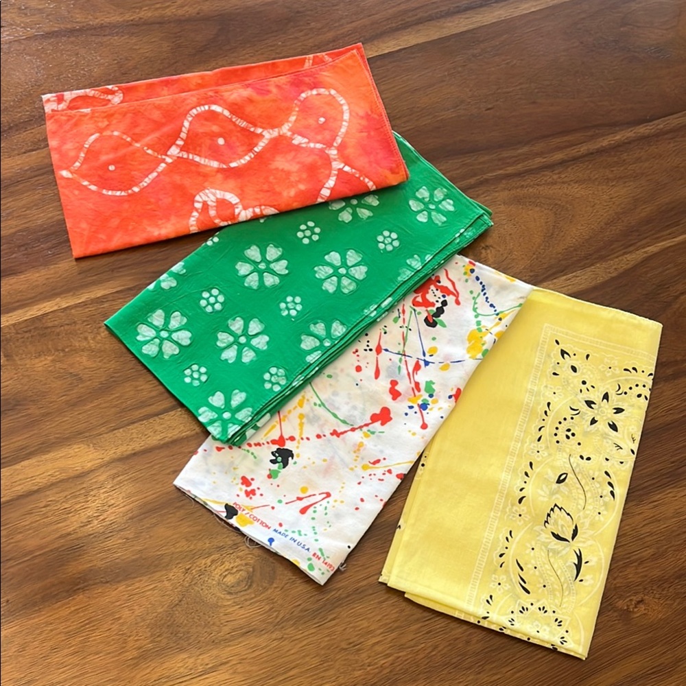 Colorful Bandanna Set